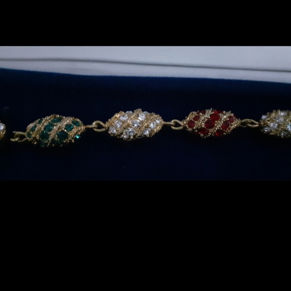 Vintage Camrose & Kross Jackie Kennedy Bracelet 7.5"/8.5" - Picture 3 of 12